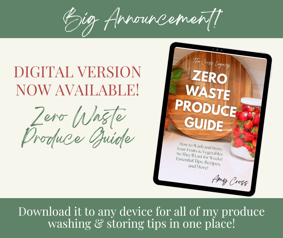 Digital Download: Zero Waste Produce Guide eBook – The Cross Legacy