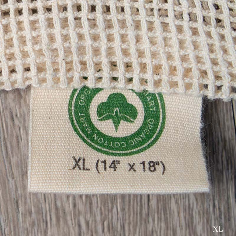 Organic Cotton Mesh Reusable Grocery Bag