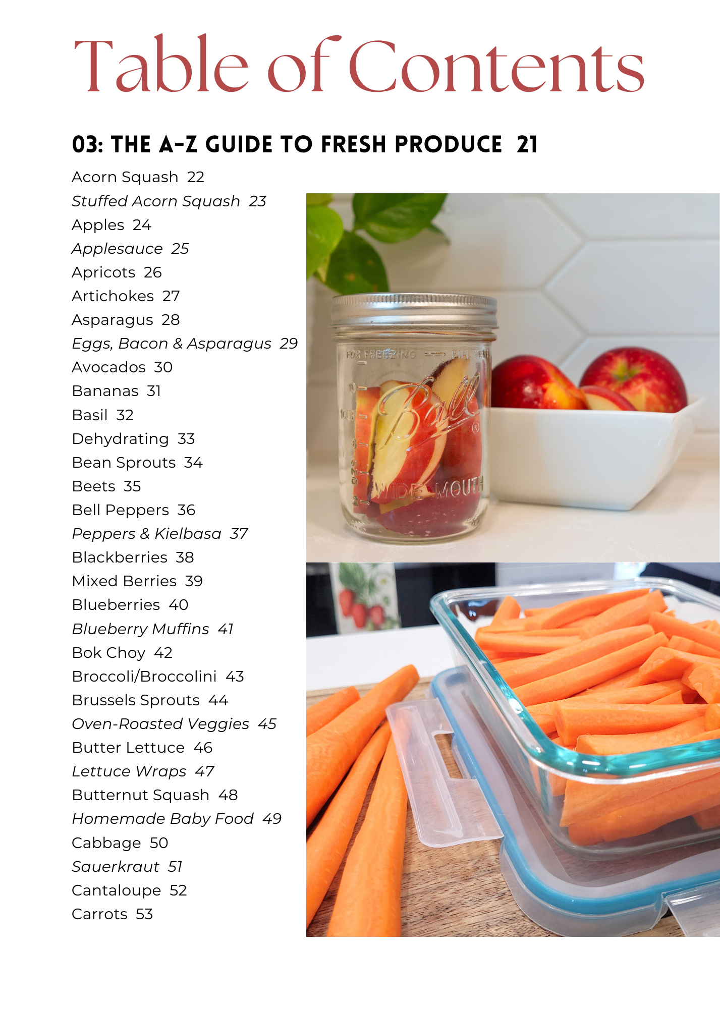 Digital Download: Zero Waste Produce Guide eBook