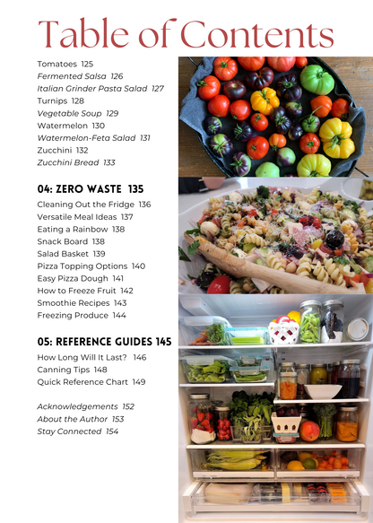 Digital Download: Zero Waste Produce Guide eBook