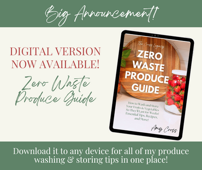 Digital Download: Zero Waste Produce Guide eBook
