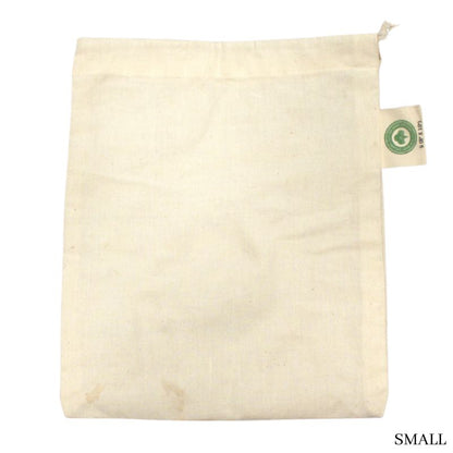 Organic Cotton Mart Muslin Reusable Bags - 3 Pack - Sevananda Natural Foods Market - Delivered by Mercato